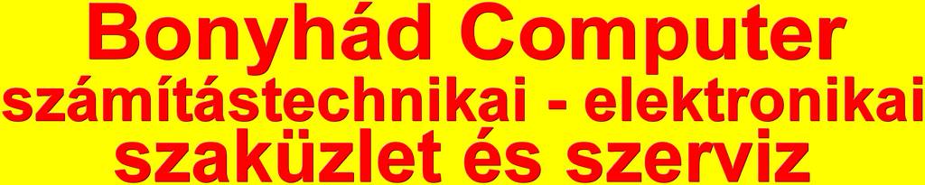 Bonyhád Computer számítástechnika és szerviz
